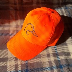Neon orange Ducks Unlimited hat